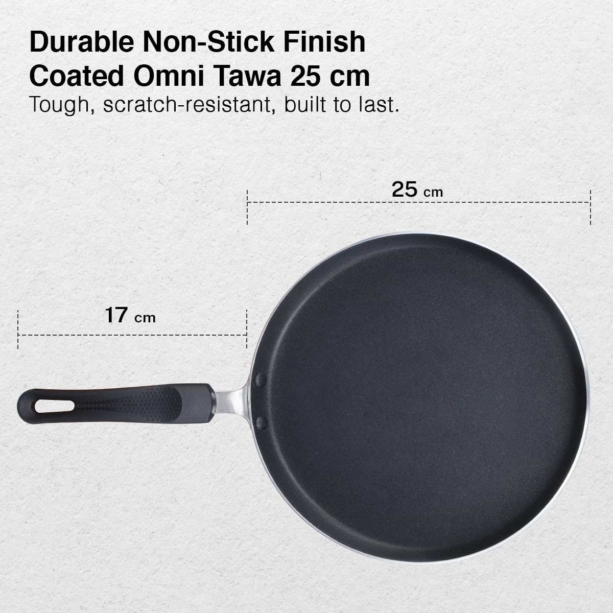Prestige Aluminium Omega Select Plus Non-Stick Omni Tawa - 2