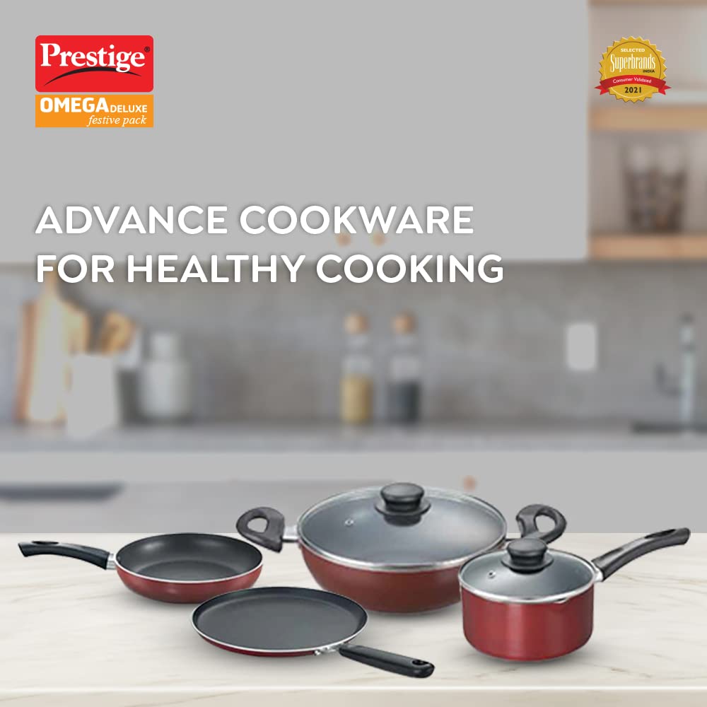 Prestige Omega Deluxe Cookware Set - 3