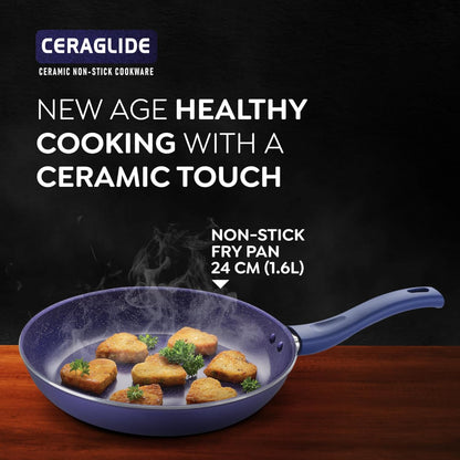 Prestige Ceraglide Ceramic Coated Non-Stick Fry Pan - 6