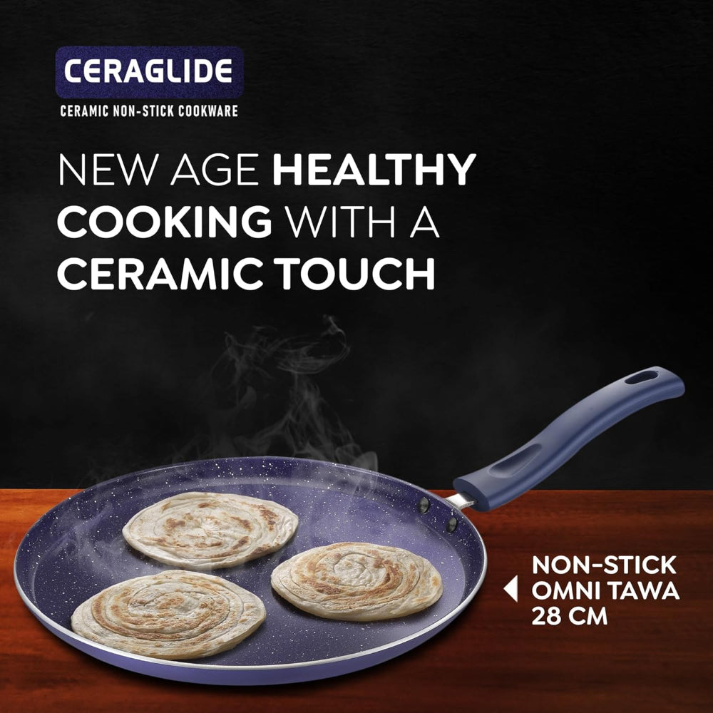 Prestige Ceraglide Ceramic Coating Non-Stick Aluminium Omni Tawa - 4