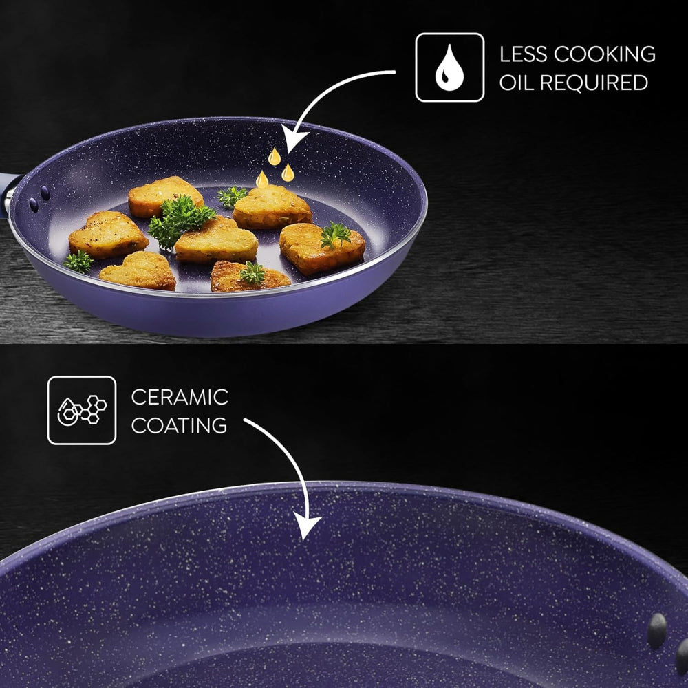 Prestige Ceraglide Ceramic Coated Non-Stick Fry Pan - 12
