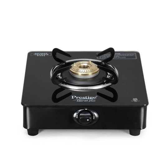 Prestige Marvel Plus Toughened Glass Top 1 Burner Gas Stove - 1
