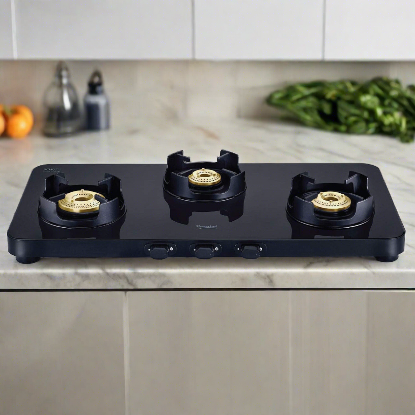 प्रेस्टीज एज शोट ग्लास बर्नर गैस