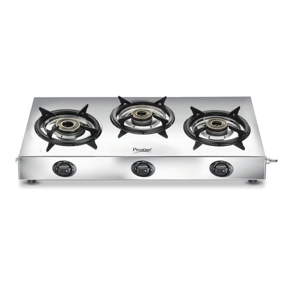Prestige Perfect Plus Stainless Steel 3 burner Gas Stove - 1