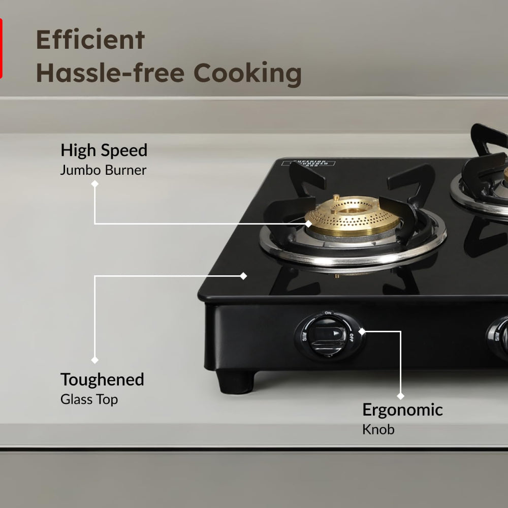 Prestige Marvel Plus 4 Burner Gas Stove - GTM-04 - 4