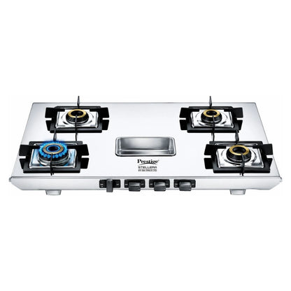 Prestige Stellora 4 Burner Stainless Steel Gas Stove - 2