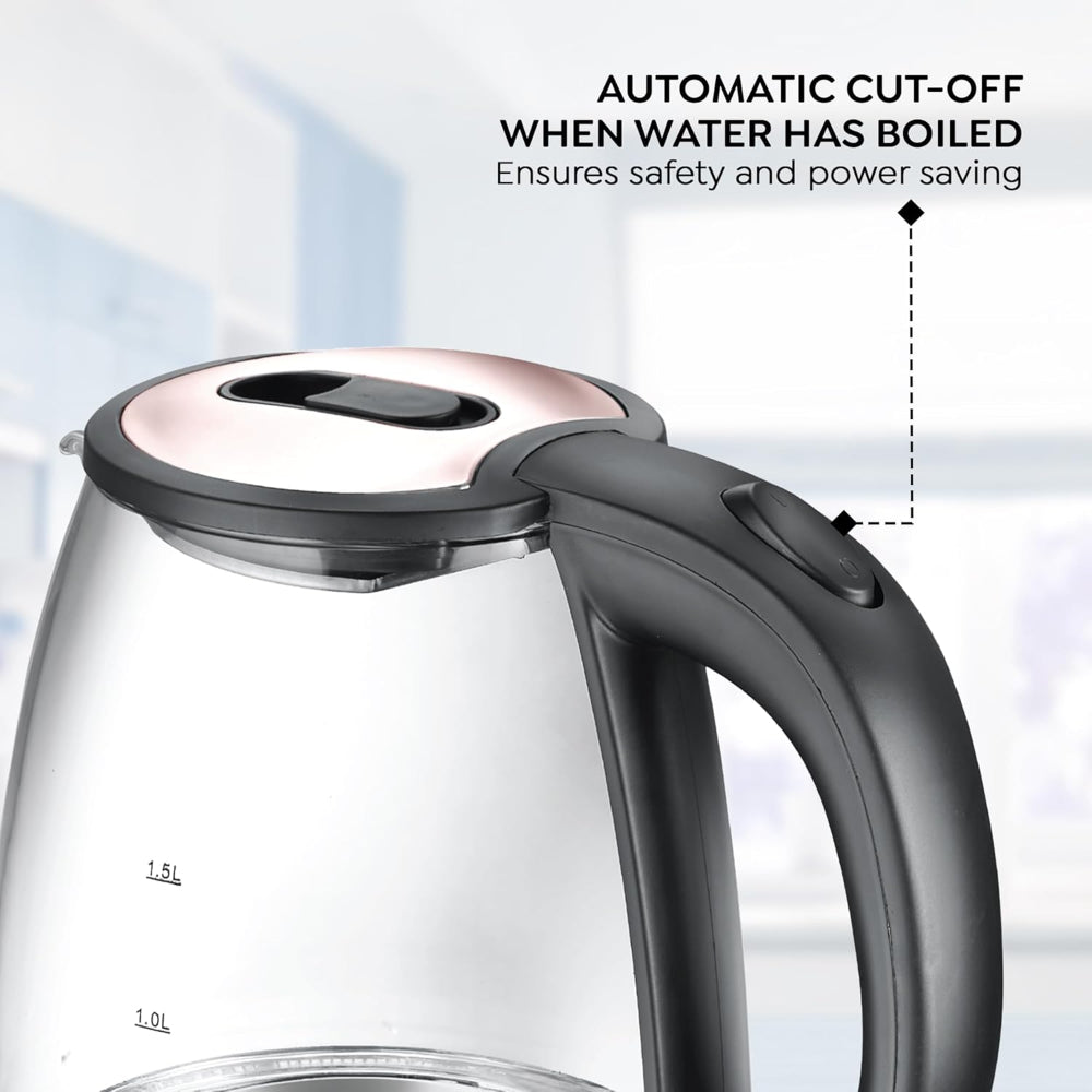 Prestige Borosilicate Glass PKGB 1.8 Litre Electric Kettle - 4