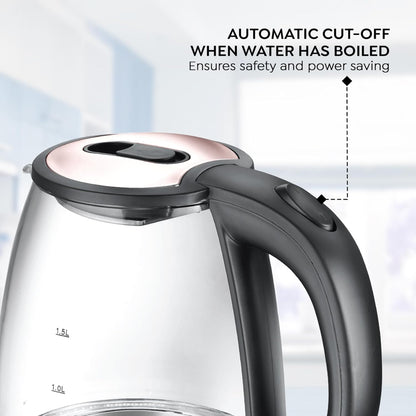 Prestige Borosilicate Glass PKGB 1.8 Litre Electric Kettle - 4