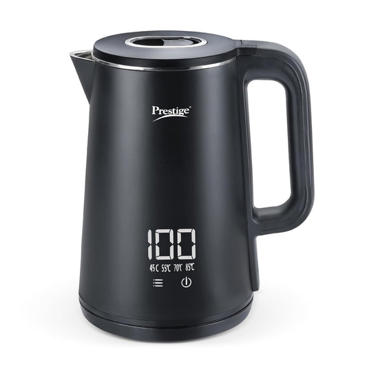 Prestige Stainless Steel Digi 2 Litre 1350 Watts Kettle with 4 Preset Modes - 1