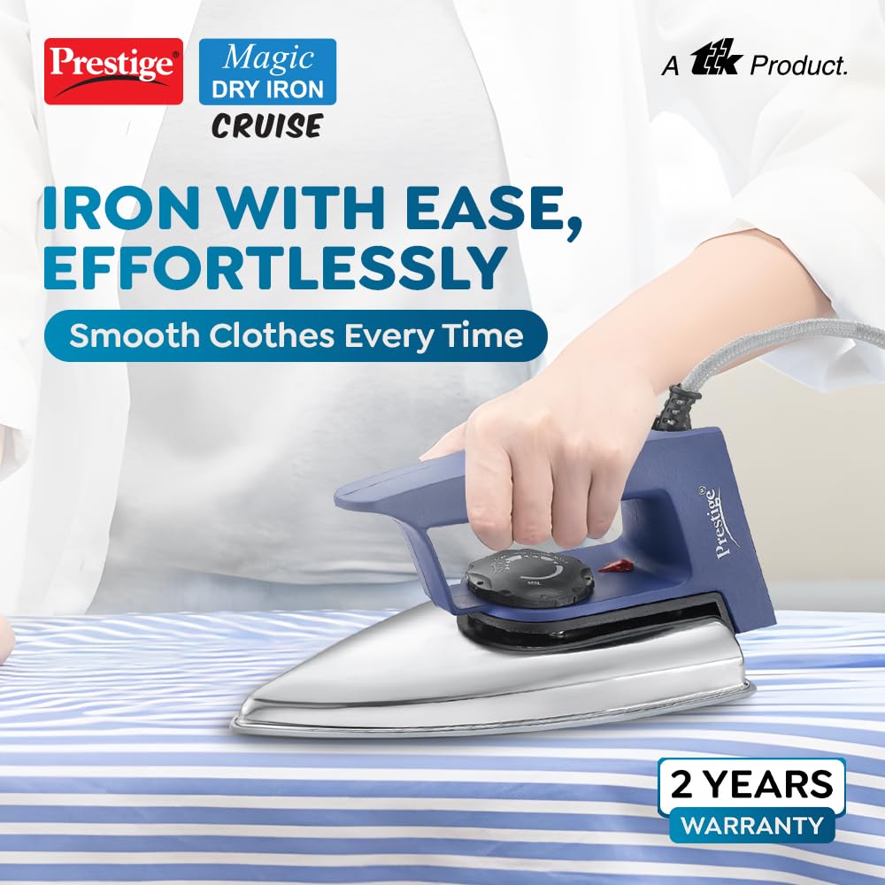 Prestige Magic Cruise 600 Watts Dry Iron - 2