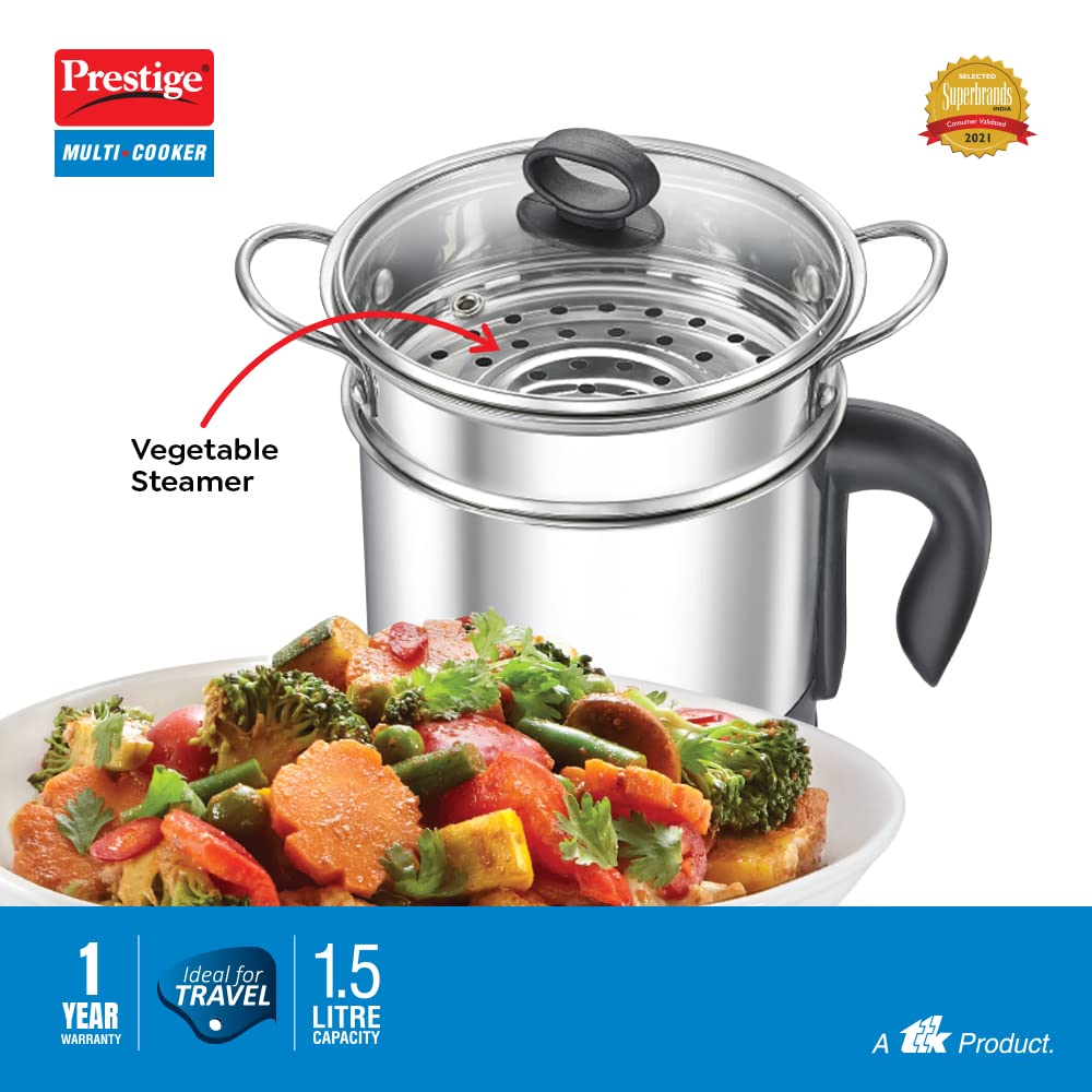 Prestige PMC 3.0 Plus 600 Watt 1.5 Litre Multi Cooker - 4