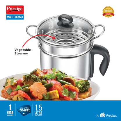 Prestige PMC 3.0 Plus 600 Watt 1.5 Litre Multi Cooker - 4