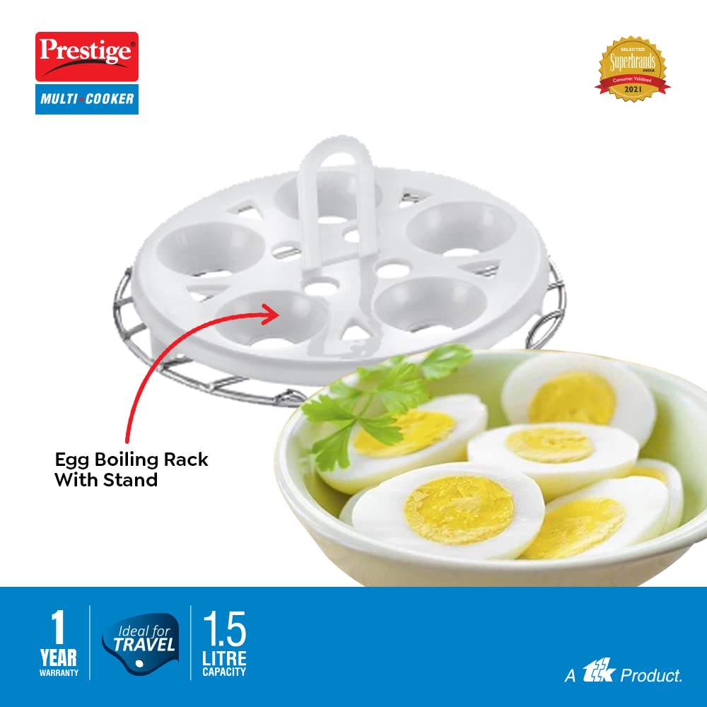 Prestige PMC 3.0 Plus 600 Watt 1.5 Litre Multi Cooker - 6