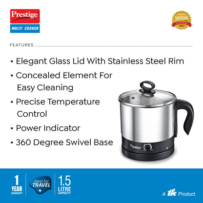 Prestige PMC 3.0 Plus 600 Watt 1.5 Litre Multi Cooker - 7