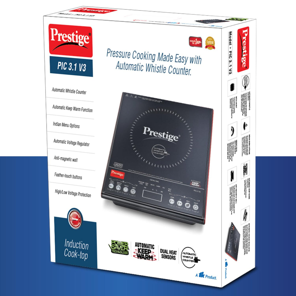 Prestige PIC 3.1 V3 2000 Watts Induction Cooktop - 6