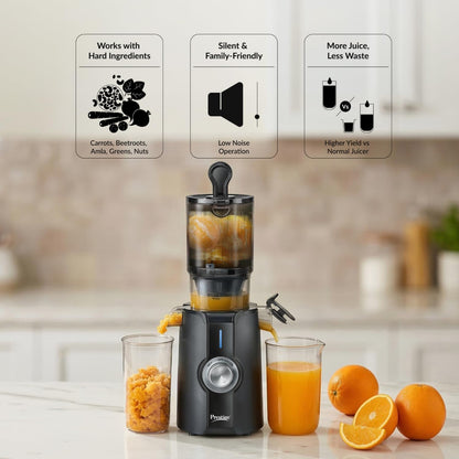 Prestige Natura 200 Watts Cold Press Slow Juicer - 3