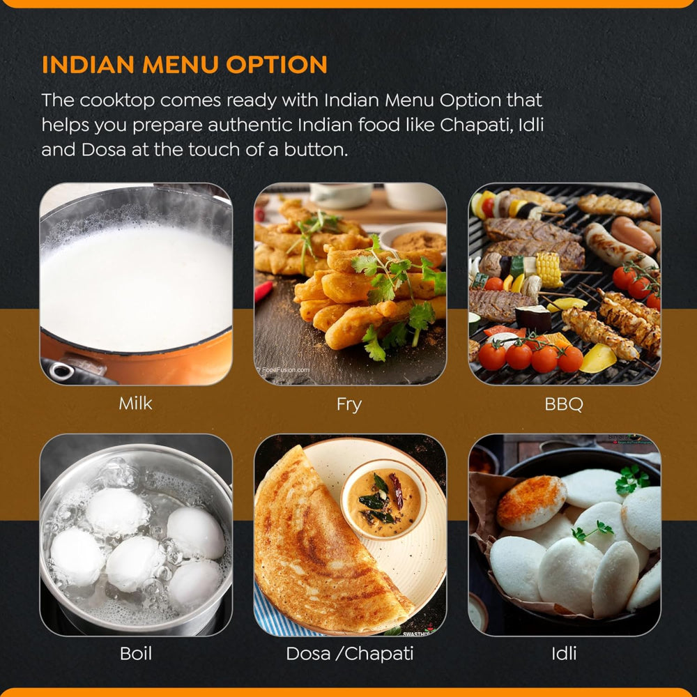 Prestige PIRC 2.0 2000 Watts Infrared Dual Heating Zone Cooktop - 7