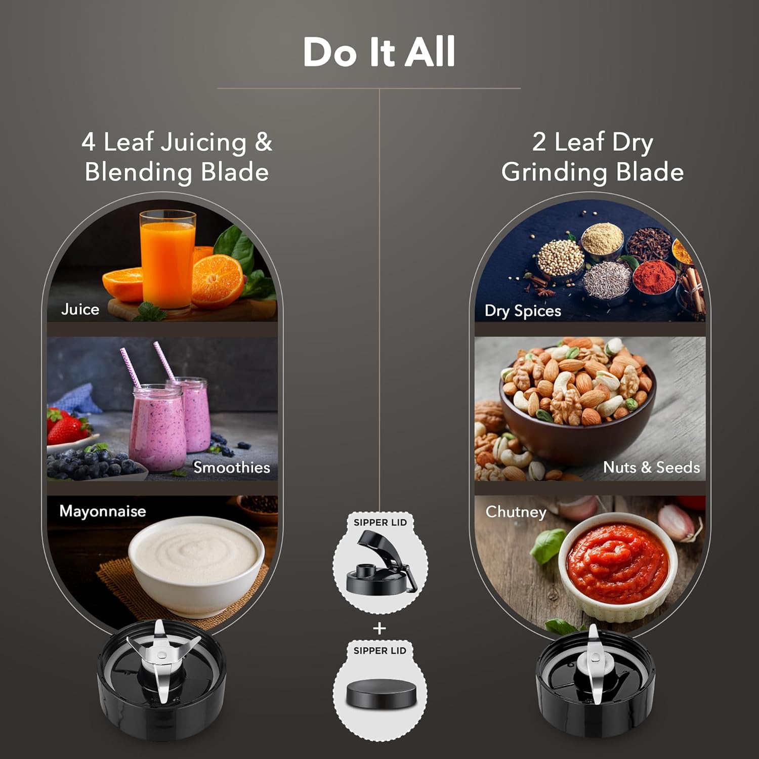 Prestige Nutri-Jet 450 Watts Mixer Grinder with 2 Jars | One-Touch Operation | Black