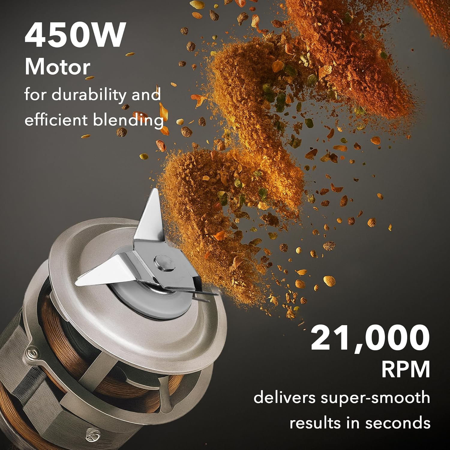 Prestige Nutri-Jet 450 Watts Mixer Grinder with 2 Jars | One-Touch Operation | Black