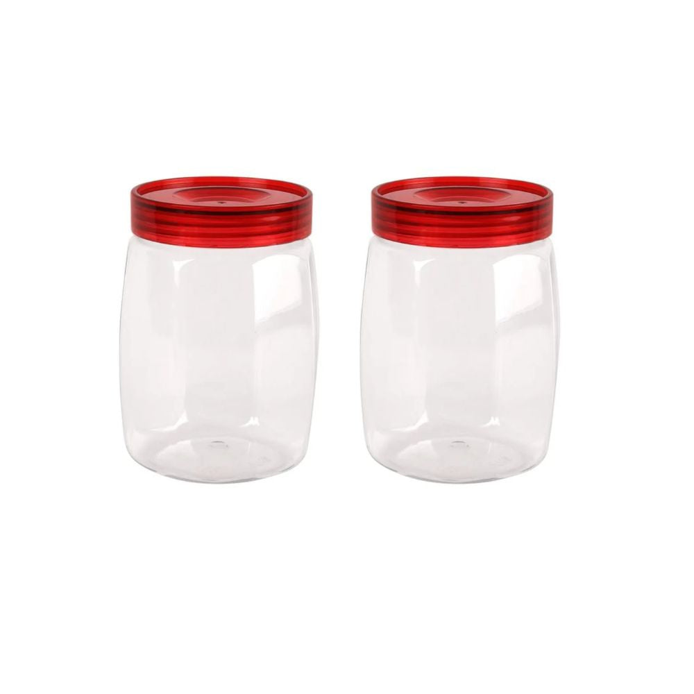 Cello Cookie Oval Plastic Storage Jar with Lid - 5