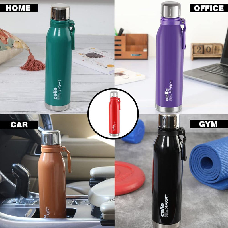 Cello Bentley Vaccum Insulated Stainless Steel Water Bottle - 18