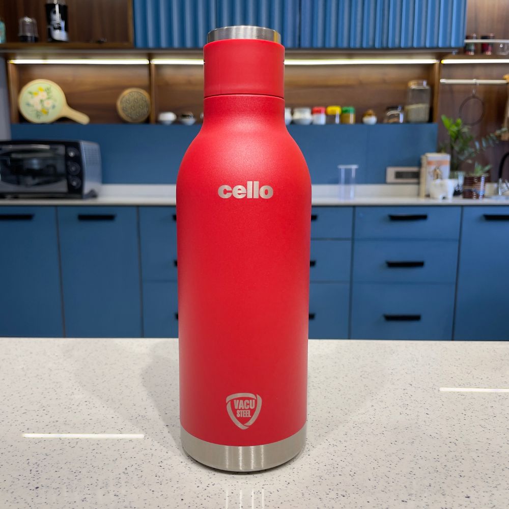 Cello Duro Marbella 900 ML Stainless Steel Water Bottle-4