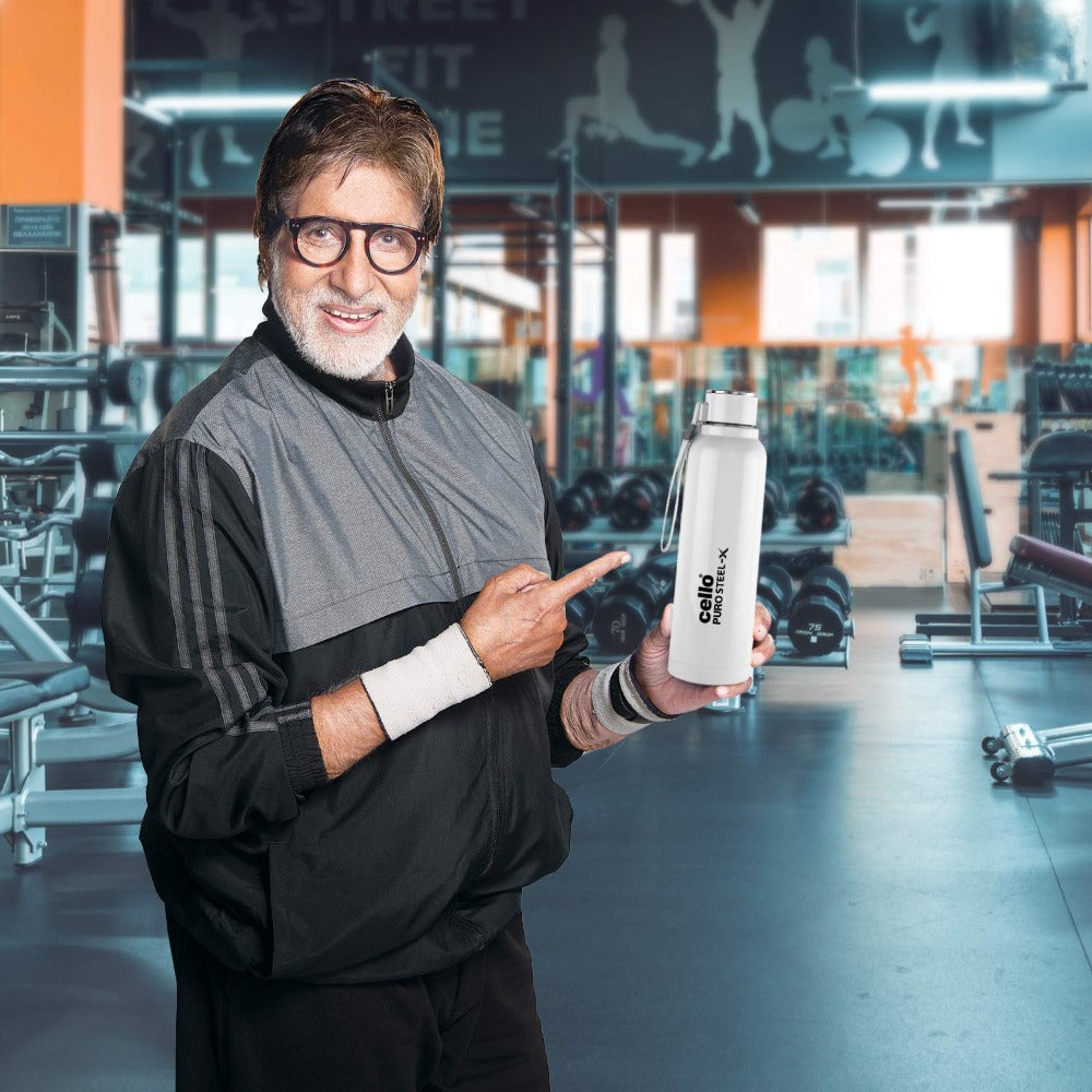 Cello Puro Steel-X Benz 900 Insulated Water Bottle - 11