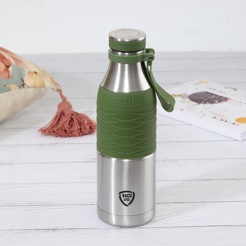 Cello Grip Max 900 ML Double Wall Stainless Steel Water Bottle - 1