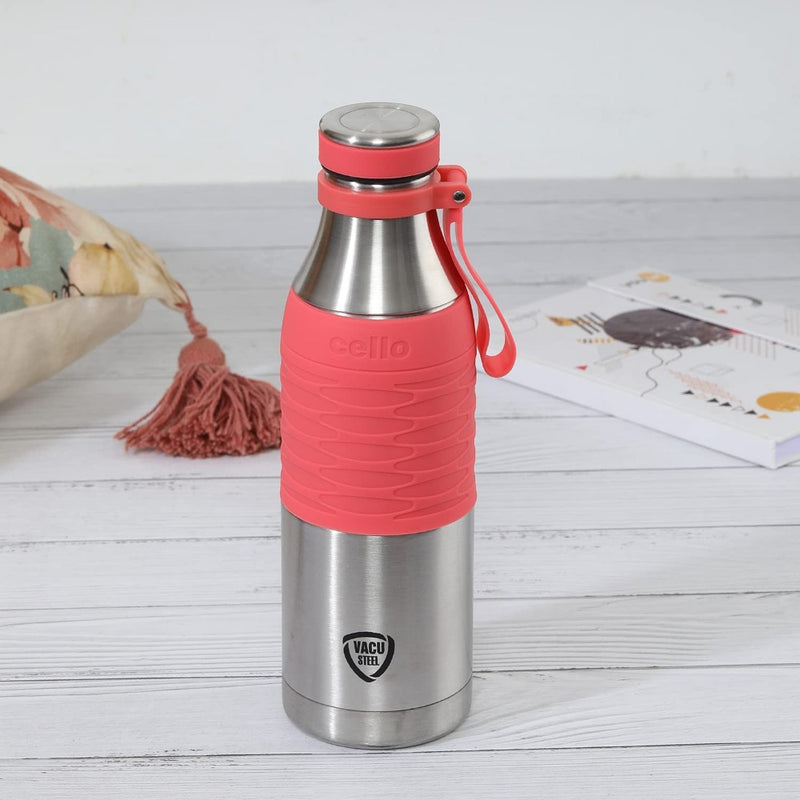 Cello Grip Max 900 ML Double Wall Stainless Steel Water Bottle - 5