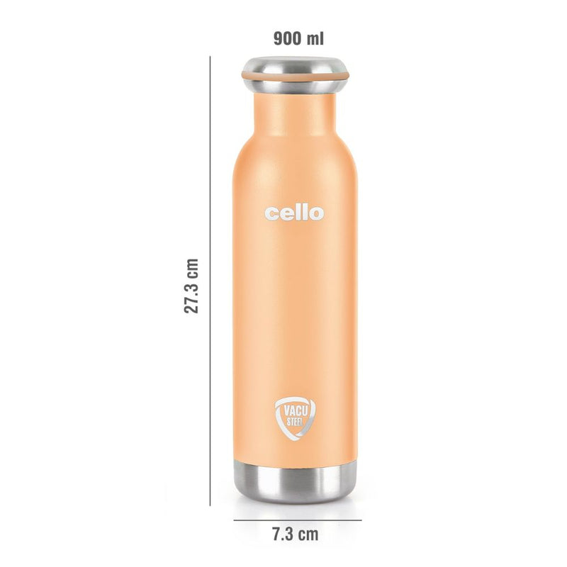Cello Duro Sip 900 ML Vacuum Insulated Stainless Steel Water Bottle - 8
