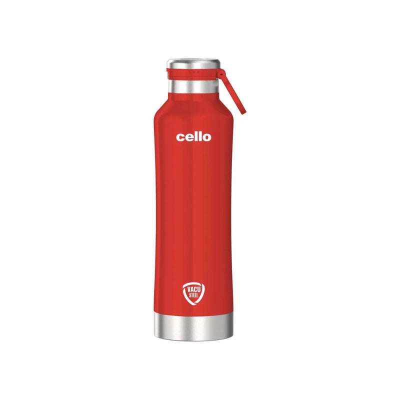 Cello Duro One Touch Vacusteel Stainless Steel Water Bottle - 8