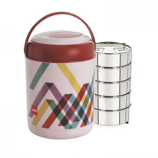 Cello Hot Cosmos Insulated Lunch Carrier - 6