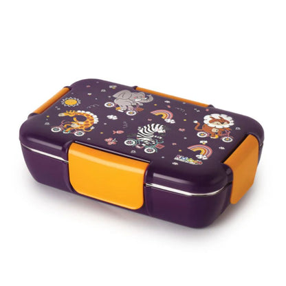 Cello Kidzbee Magnus Plastic Insulated Kids Lunch Box with Inner Steel - 15