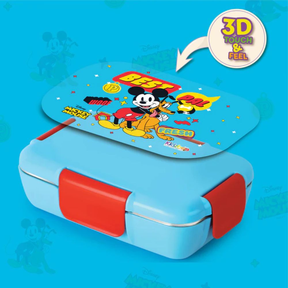 Cello Kidzbee Magnus Plastic Insulated Kids Lunch Box with Inner Steel - 8