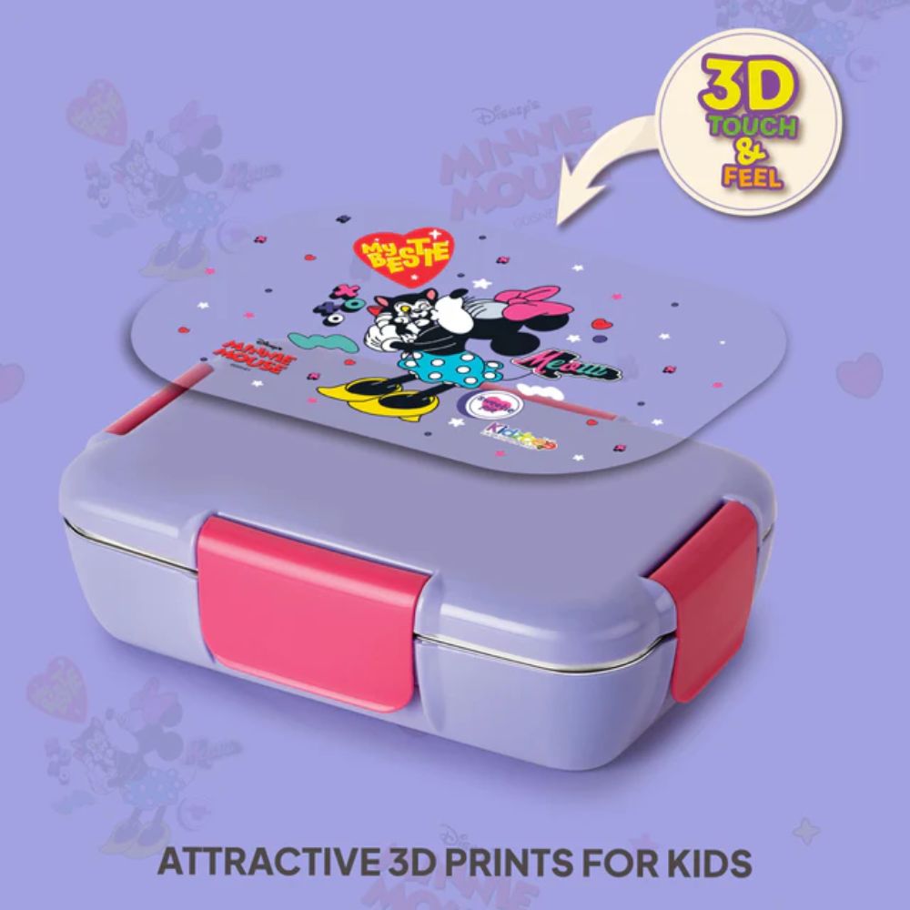 Cello Kidzbee Magnus Plastic Insulated Kids Lunch Box with Inner Steel - 10