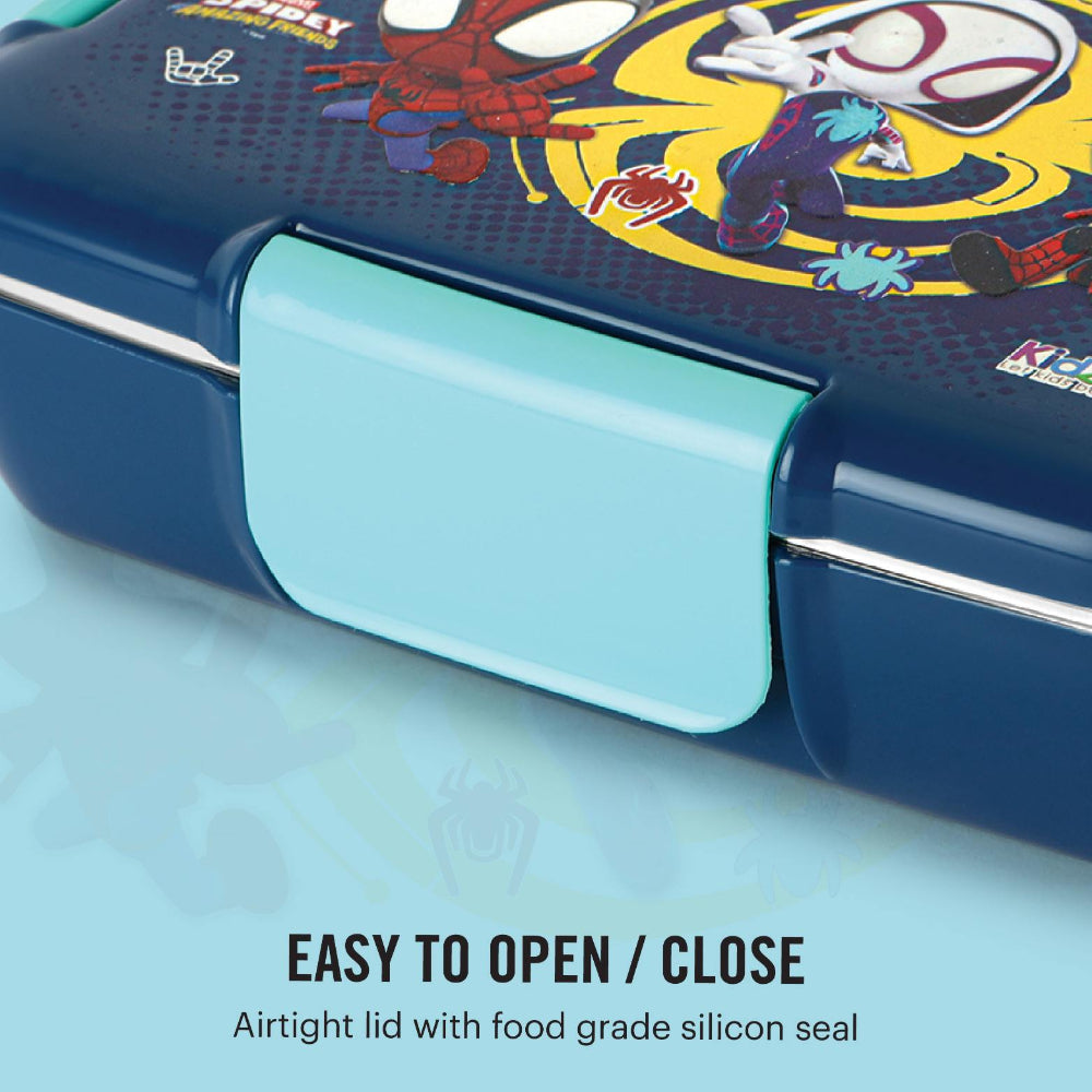 Cello Kidzbee Magnus Plastic Insulated Kids Lunch Box with Inner Steel - 3