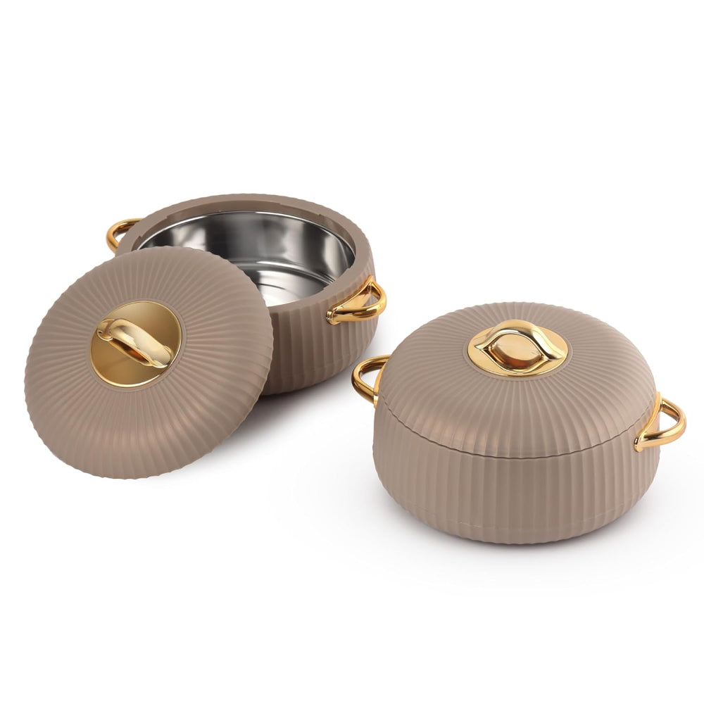 Cello Aurum Luxury Inner Stainless Steel Insulated Casserole Set - 2