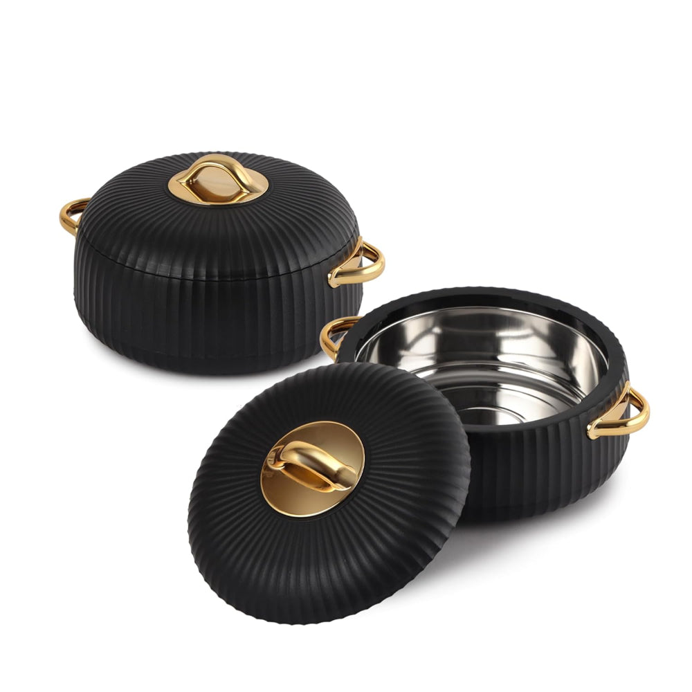 Cello Aurum Luxury Inner Stainless Steel Insulated Casserole Set - 3