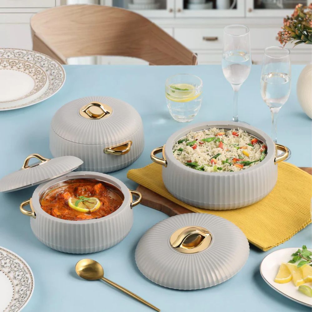 Cello Aurum Luxury Insulated Casserole Set - 12