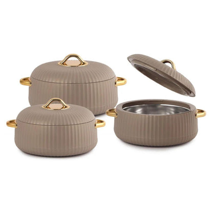 Cello Aurum Luxury Insulated Casserole Set - 3