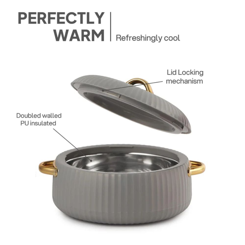 Cello Aurum Luxury Insulated Casserole Set - 8