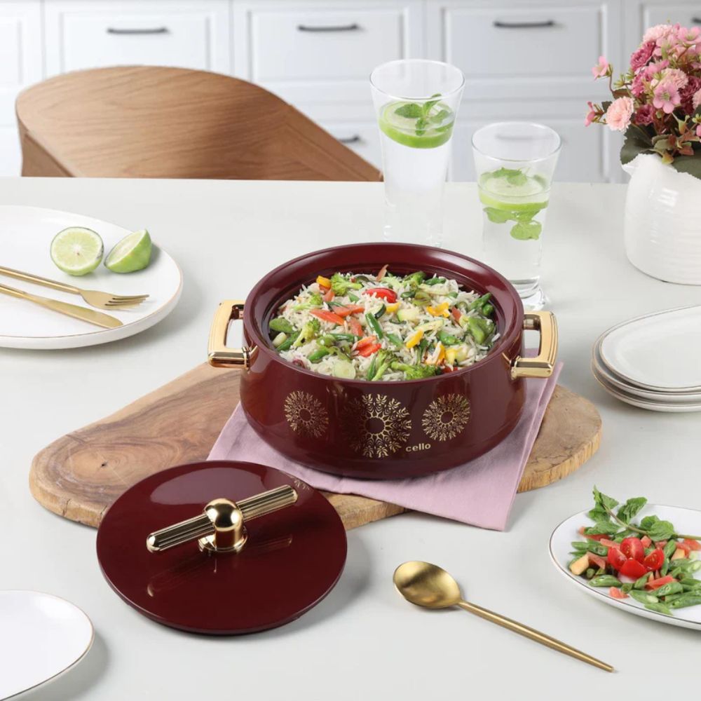 Cello Jewel 1500 ML Insulated Casserole - 1