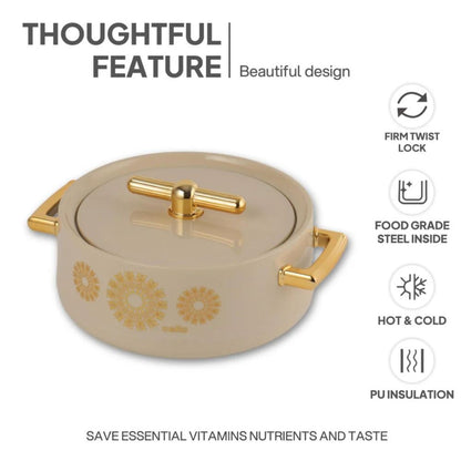 Cello Jewel Inner Stainless Steel Insulated Casserole Set - 8