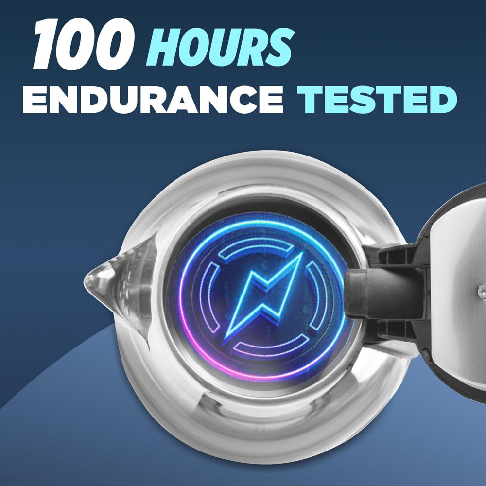 Milton Stainless Steel Insta 1.2 Litre 1500 Watt Electric Kettle - 8