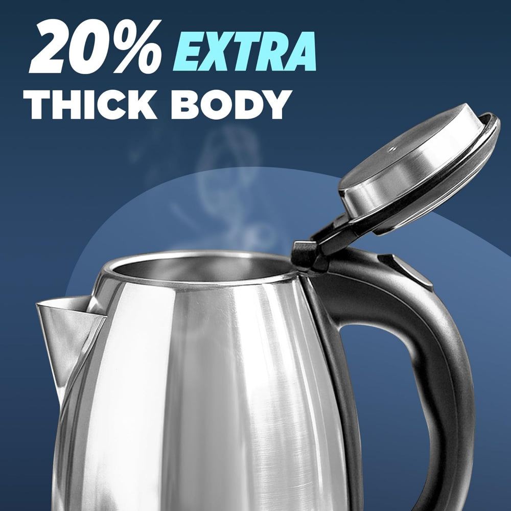 Milton Stainless Steel Insta 1.2 Litre 1500 Watt Electric Kettle - 7