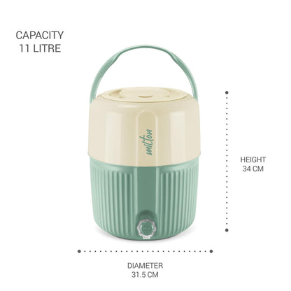 Milton Kool Pristine 12 Insulated Plastic Water Jug - 8