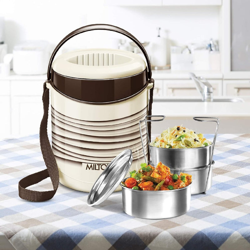 Milton Econa 3 Insulated Tiffin with Stainless Steel Containers - 7