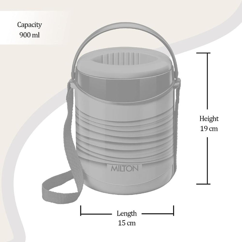 Milton Econa 3 Insulated Tiffin with Stainless Steel Containers - 9