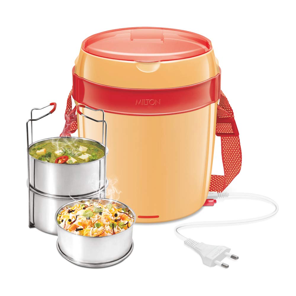 Milton Futron Insulated Stainless Steel Electric Tiffin Box - 3