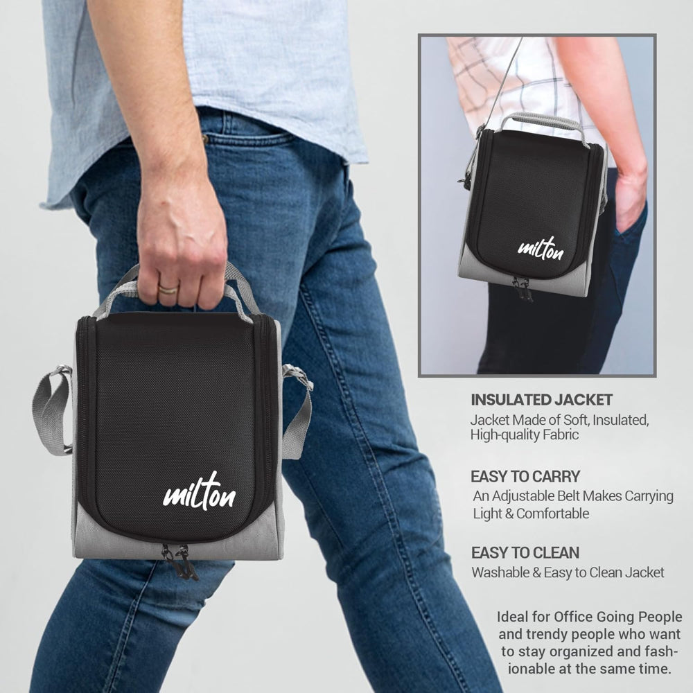 Milton Tasty 3 Stainless Steel Combo Lunch box - 10